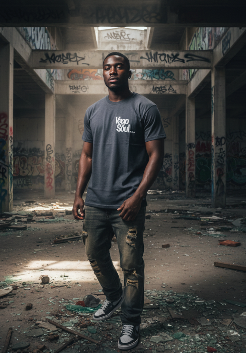 Vago Soul Inked Logo Streetwear T-Shirt