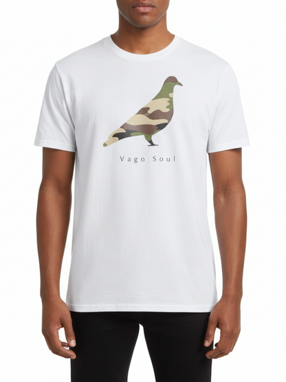 Vago Soul Camo Pigeon Streetwear T-Shirt